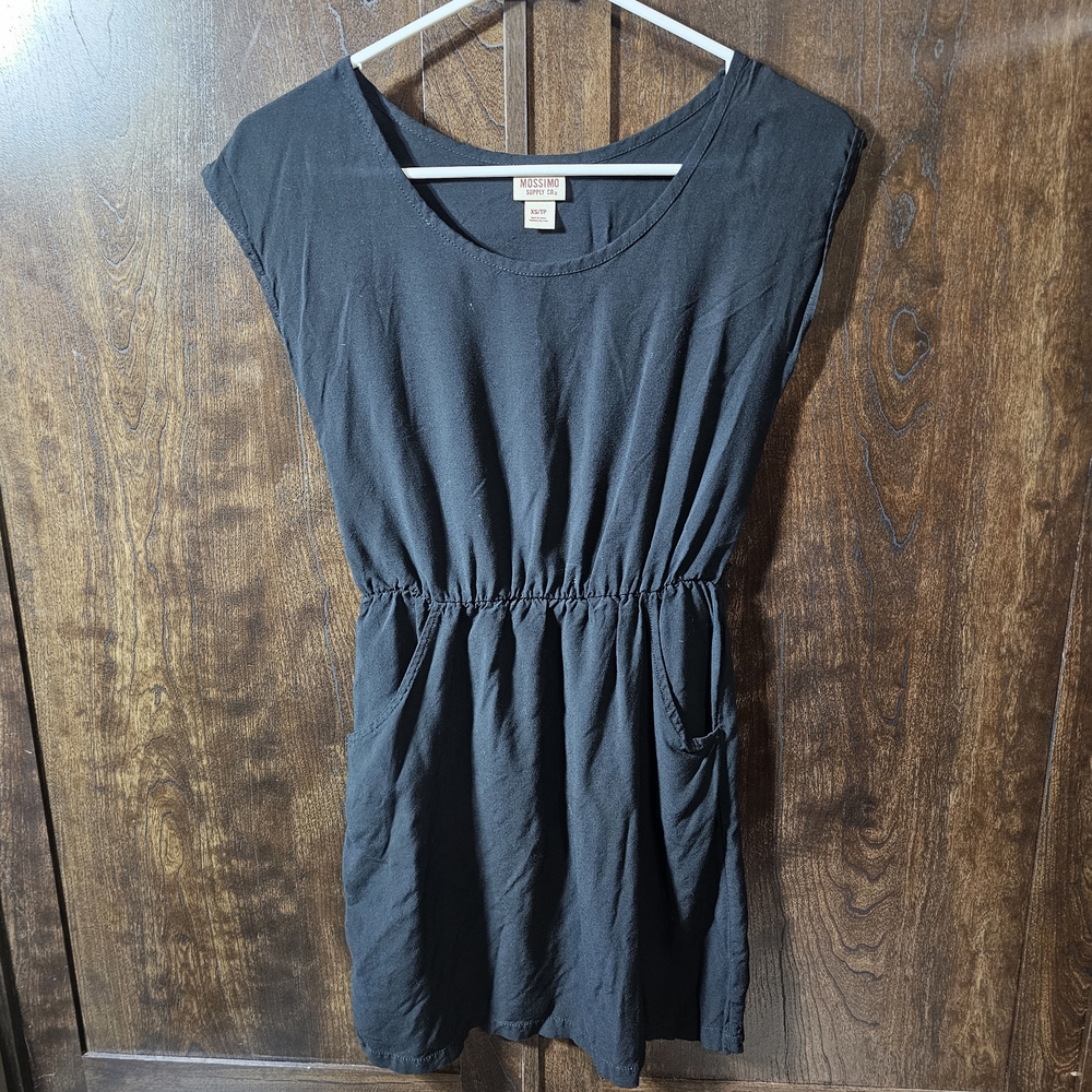 Mossimo Supply Co. Blue Scoop Neck Sundress